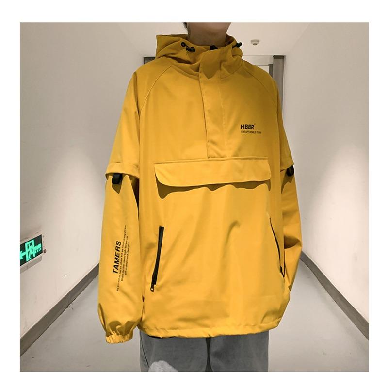 Men S Hooded Half Zip Sweatshirt Autumn Winter Casual Fashion Top