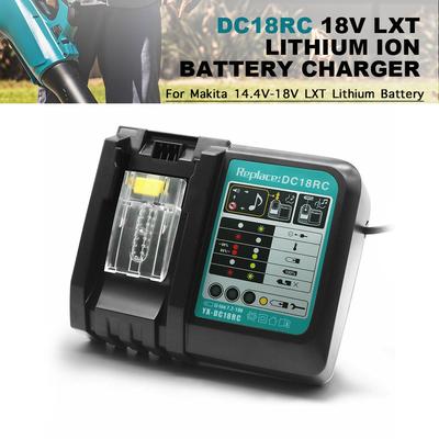 DC18RC Li-ion аккумулятор 3A зарядное устройство для Makita 18V 14.4V BL1860B,BL1850B,BL1840,BL1830,BL1820,BL1415,BL1440 зарядное устройство для электроинструмента