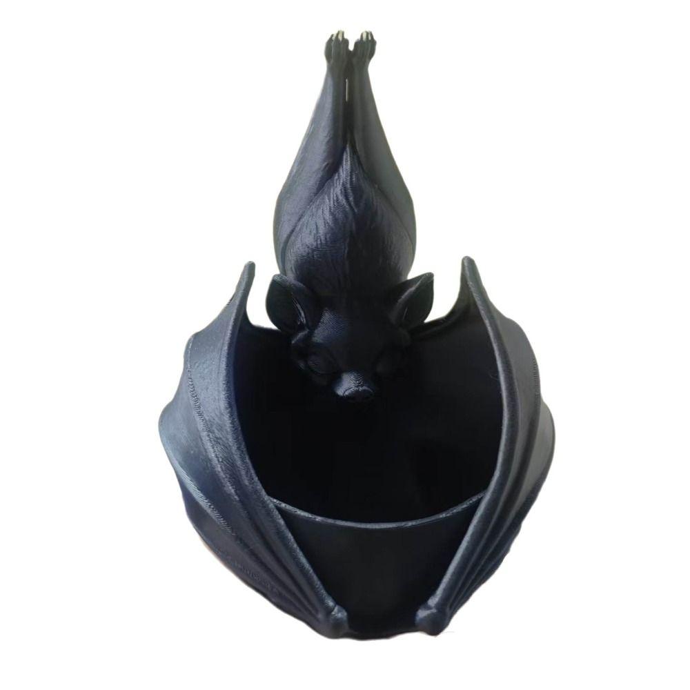 Creative Bat Shaped Flower Pot Plastic Bat Wing Flowerpot Garden Decorations