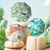Children's Umbrellas for Primary School Students 6-12 Years Old Cute Manual Portable Folding Advanced Vinyl Sunscreen Parasol