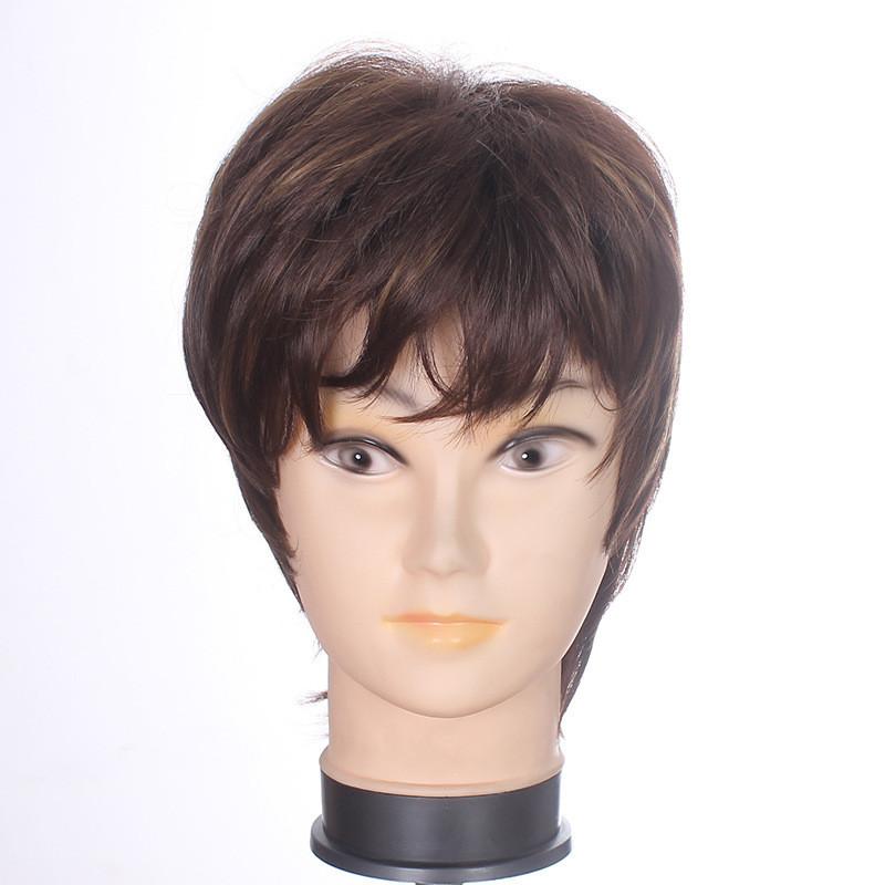 Short Curly Wig With Hightemperature Silk For Fashionable African Style For Women