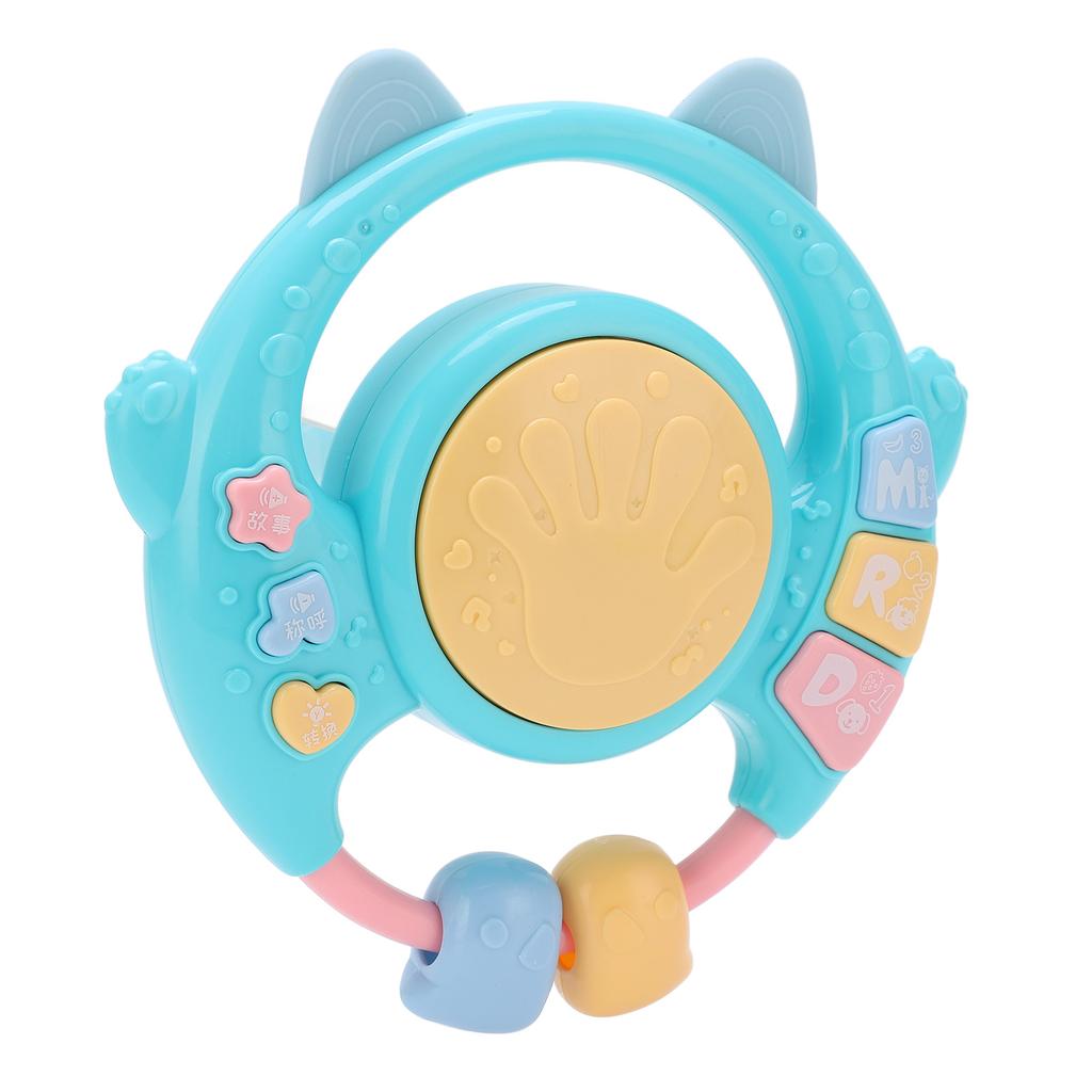 Детский барабан игрушка жевательный ручной барабан игрушка музыкальный звук игрушка для младенца малыша раннее образование