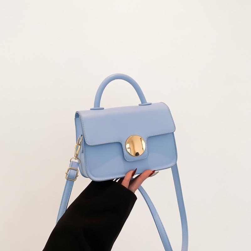 Popular Small Bag for Women's Spring Simple and Fashionable Small Square Bag Casual Commuter One-shoulder Crossbody Bag