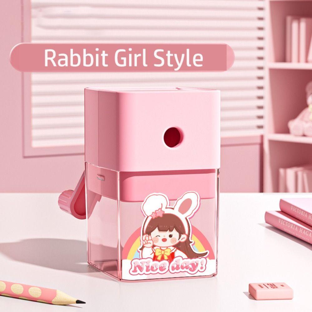 Антипригарная точилка для карандашей, механический инструмент с ручным управлением, офисные школьные принадлежности