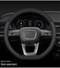 Compatible Baojun Steering Wheel Cover - Genuine Leather & Carbon Fiber for 730, 510, 560, 310W, 530, 630, 360, RS5 Models