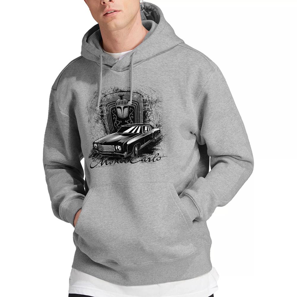 Chevrolet Unisex Adult Monte Carlo Drawing Hoodie