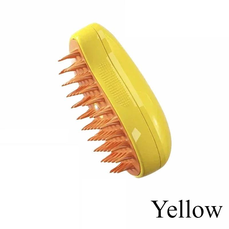 1pc -Dog Cleaning Mango Shaped Brush, Spray Massage Comb, Manual Pet Cleaning Brush, Perfect for Pet Cat,