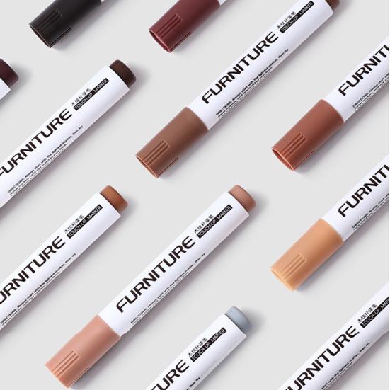 12 шт./набор маркеров для подкраски, профессиональные 12 цветов, деревянная мебель, пол, стол, шкаф, столбики кровати, плитка, царапины, маскирующая краска, ручка