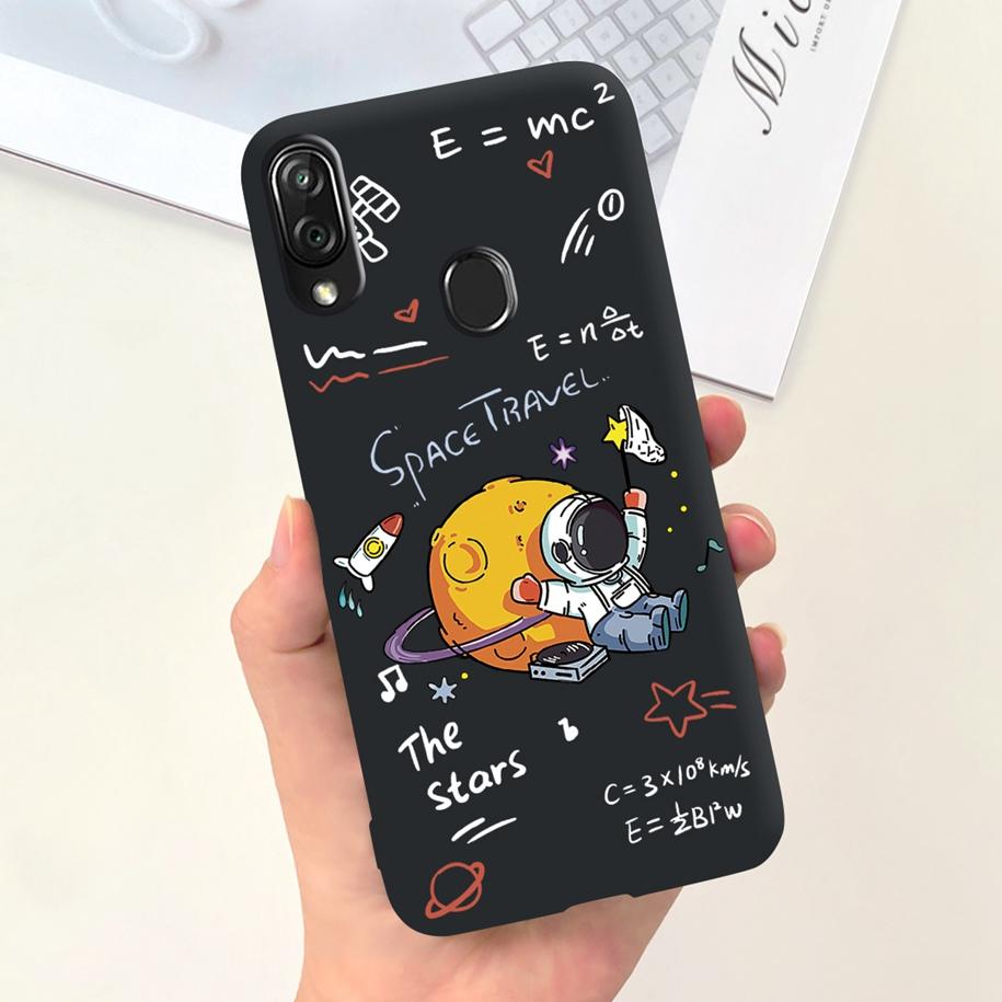 Для ZTE Blade V10 Vita 2019 Чехол Модный Цветок Астронавт Силиконовый Ударопрочный Бампер Для ZTE Blade V10 V 10 BladeV10 Vita Fundas