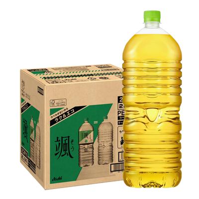 Asahi Soft Drinks Hayate Бутылка без этикетки 2 л x 9 бутылок [Чай] [Зеленый чай]