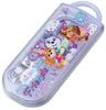 Skater Bento Chopsticks for Trio Set Paw Patrol Kids, (Chopsticks, Spoon, Fork, 16.5cm), Unicorn, Girl, TACC2-A