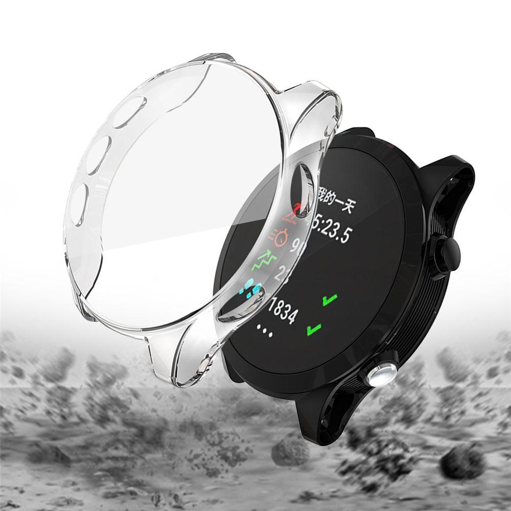 Smart Silicone Shell Electroplated Screen Film Touch Protective Cover TPU Watch Case