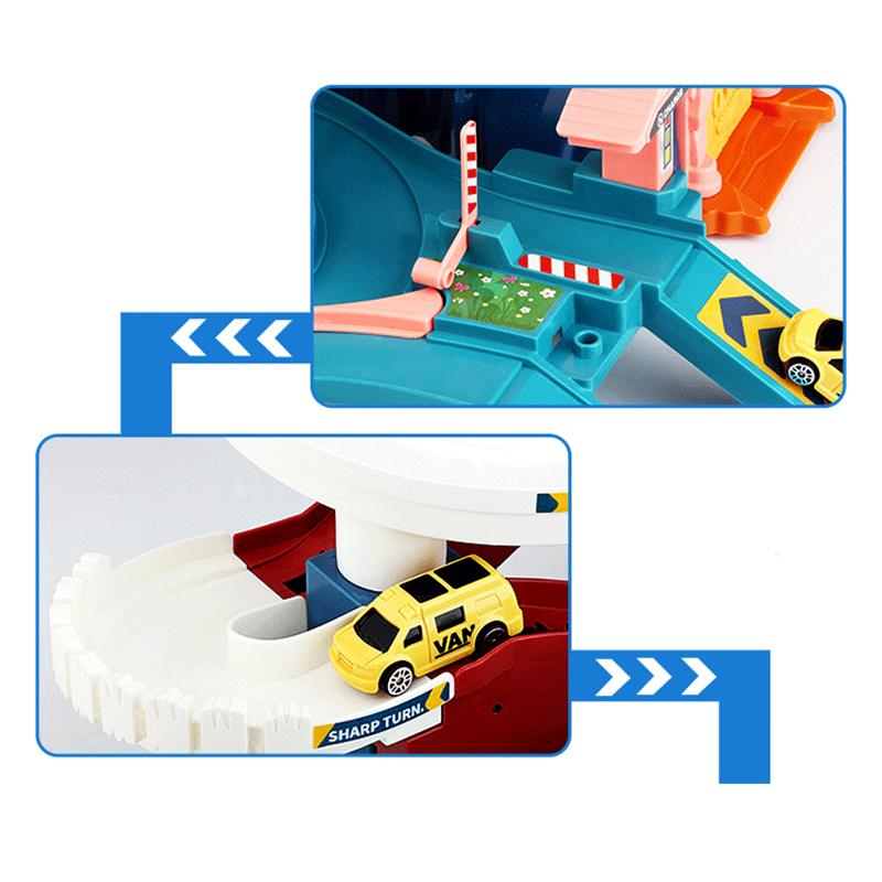 Динозавр Железнодорожный Трек Автомобиль Игрушка Дино Приключения Изогнутый Дорожный Трек Электрический Рельсовый Транспорт Дети Мальчики Интерактивные Игры Подарки На День Рождения