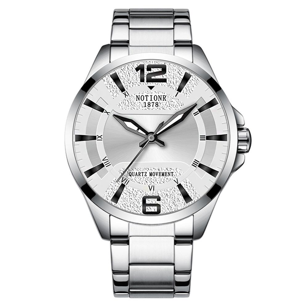 Luxury Fashion Men's Watch Simple Men's Watch Quartz Watch Stainless Steel Watch Casual Sports Men's watch