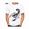 Summer Fashion Scorpion 3D Printed Unisex Cool T-shirt Funny Scorpion Printed Short Sleeve Size