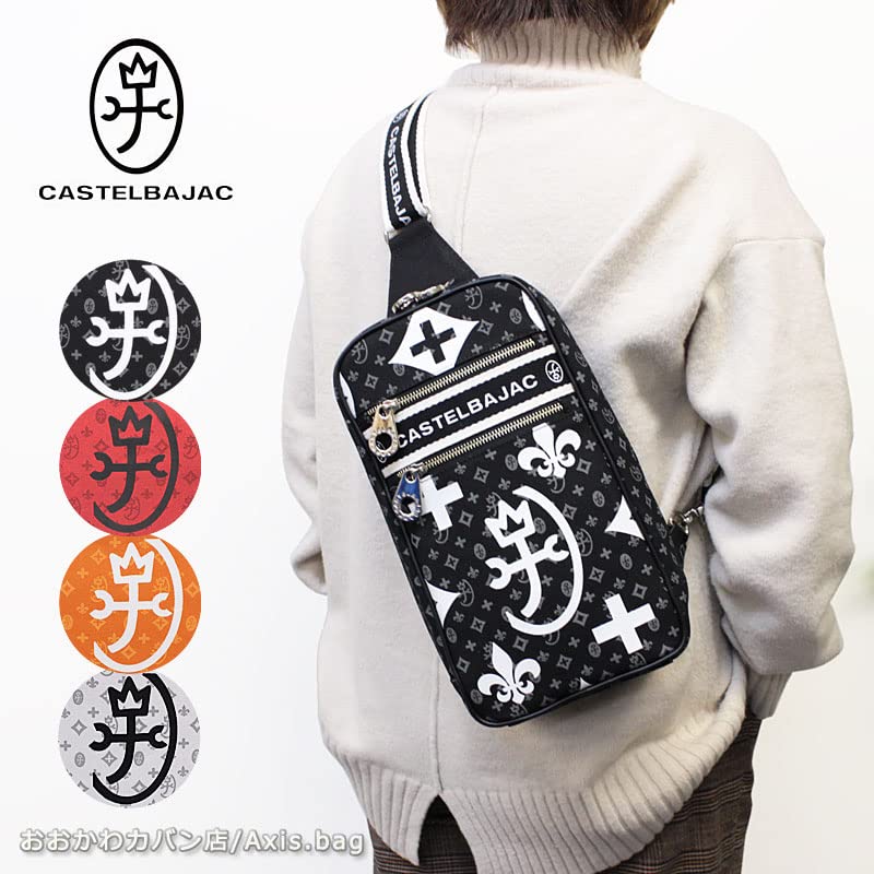 [Castelbajac] One-Shoulder Bag 38911 Black 