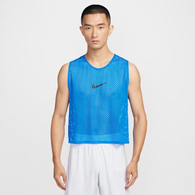 Nike Спортивные майки унисекс синие