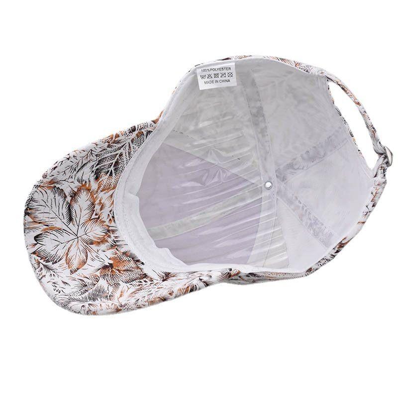 Бейсболка Leaf, кепка Duckbloss с принтом, нейтральная шляпа от солнца для улицы