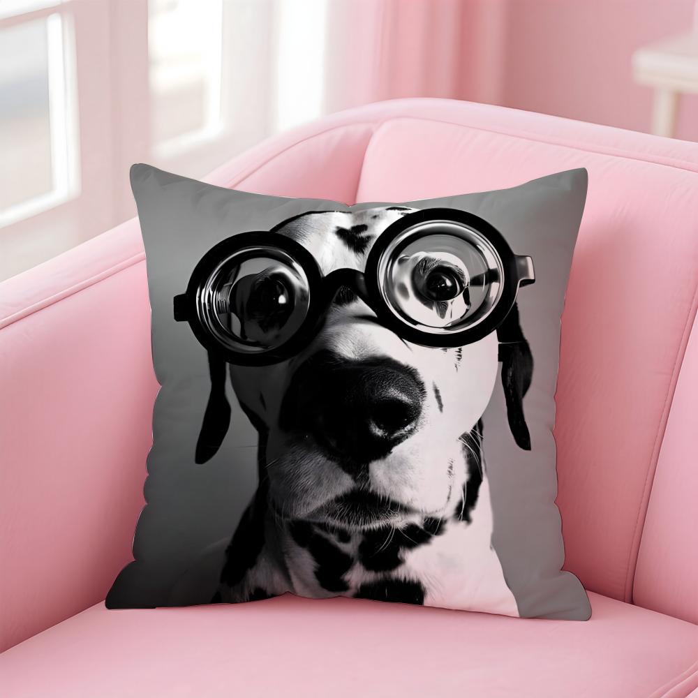 Advanced Black White Cushion Cover Linen Pillowcase Cover Soft Decor for Sofa Home Room