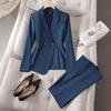 Ladies Blazer Jacket Women Temperament Design OL Sense Niche Fashion Career Formal Dress Interview Workwear Formal Suits