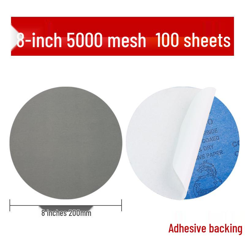 Диск шлифовальный влажный/сухой Eagle Brand 8 дюймов для металлографии, деревообработки и полировки