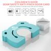 Kitchen Bedroom Soft Door Clip Baby Kids Safety Door Stopper Finger Protector Guard