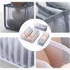 3 Set Underwear Organizer Foldable Bra Underwear Organizer Drawer Divider Storage Organizer Socks, Ties, Bras, Women Underwear Storage Compartment Box