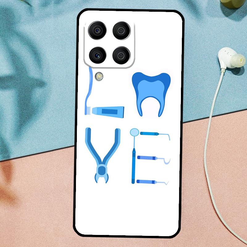 Dentist Dental Tooth For Samsung Galaxy M53 M33 M11 M21 M31 M12 M13 M14 M15 M35 M34 M54 M32 M52 M06 M16 M55 Case