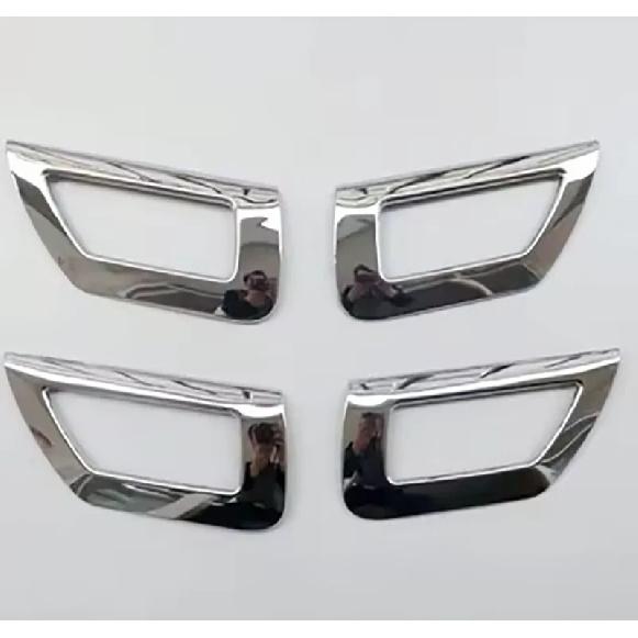 Door Handle Cover Interior Chrome Trim for Suzuki SX4 S-Cross S Cross SCross 2014 2015 2016 2017 2018 Auto Accessories