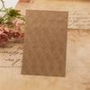 Plastic Craft Template Grid Background Embossing Folder Embossing Stencil For Card Making