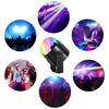 Fooxon Sound-Activated DJ Disco Light, Rotating Ball Light, 5W, 8 Modes, RGB LED Stage Light for Outdoor, Holiday, Dance Parties, Birthdays, Bars, Kar