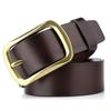 Men'S Belt Genuine Leather Business Antique Belt Youth Cowhide Pin Buckle Belt Belt