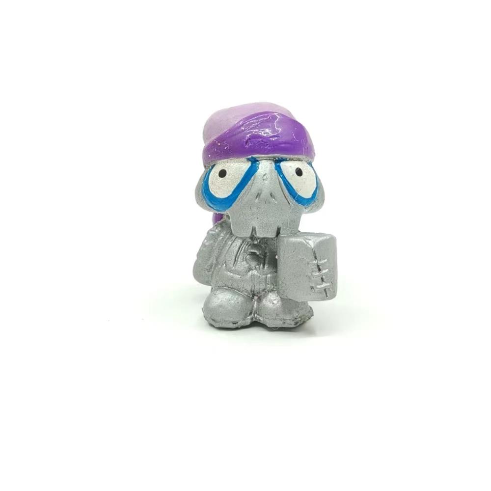 Original Zomlings ULTRA Rare GOLD Silver Superzings Styles PVC Action Figures Limited Collection Spanish Toy Boys Birthday Gift