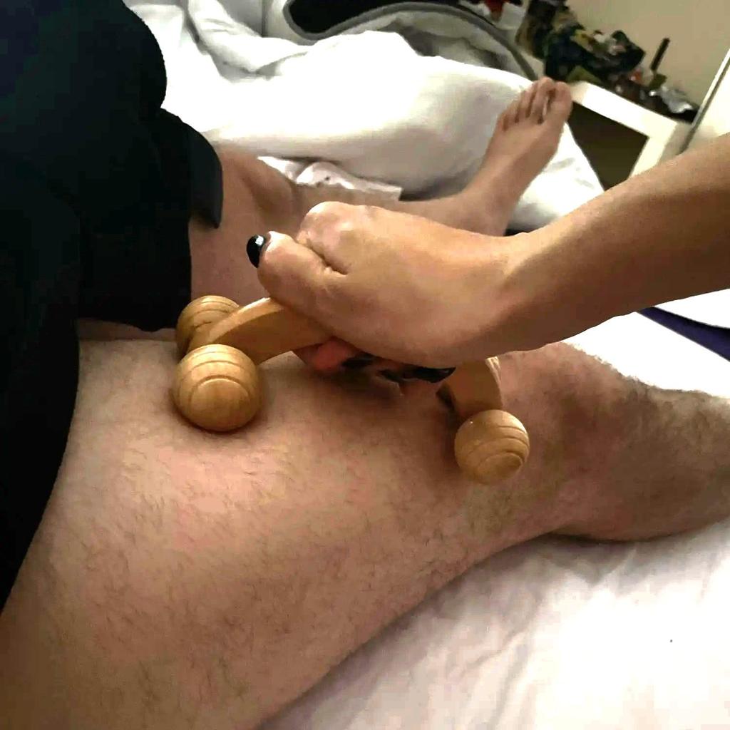 Wooden Massage Roller Muscle Relax Pain Relief Body Back Leg Foot Shoulder Neck Tool Spa Helth Care Tools Gua Sha