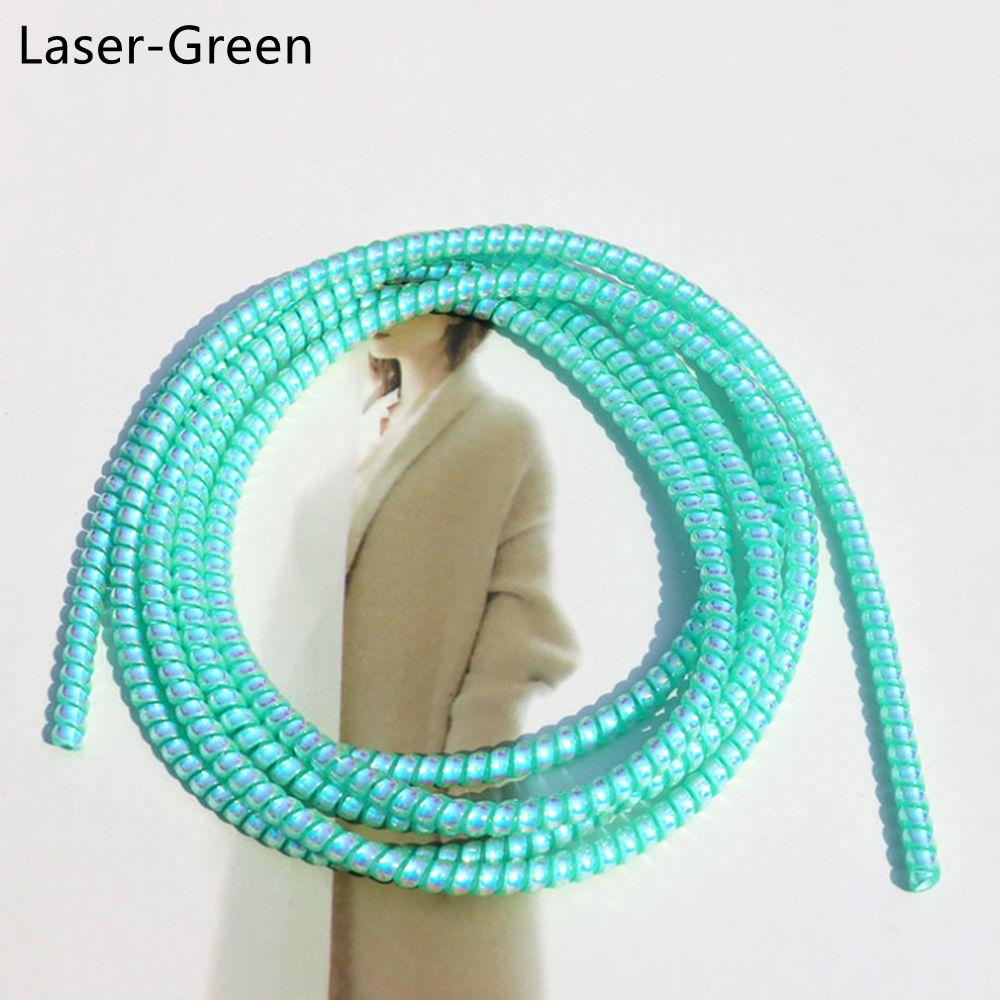 Лазерная спираль для наушников, пружинная обмотка, защитная веревка для зарядки, расположение линии передачи данных, телефонная линия