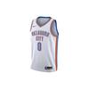 Футболка NBA Fan Edition 19-20, Thunder - Westbrook Men Tops White AV4953-100