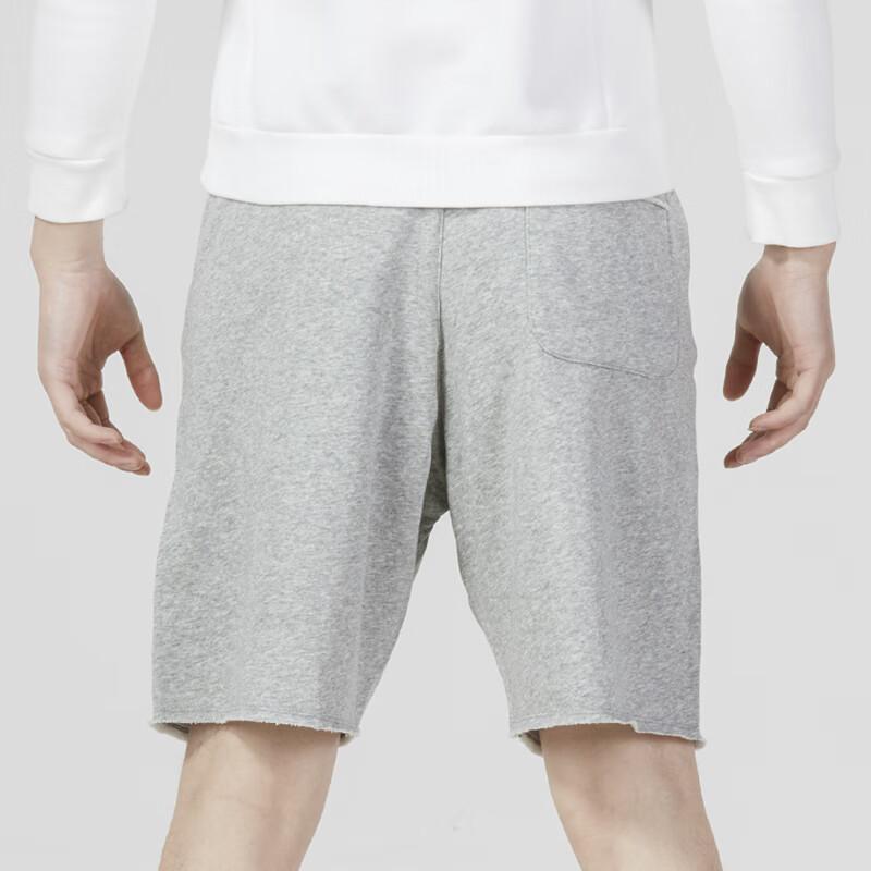 Nike Мужские шорты из французского терри Club Fleece в стиле преппи, серые DX0767-063