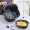 Горшок для аэрофритюрниц, устойчивый к холоду и жаре, пищевой моющийся коврик для корзины для духовки, для выпечки
