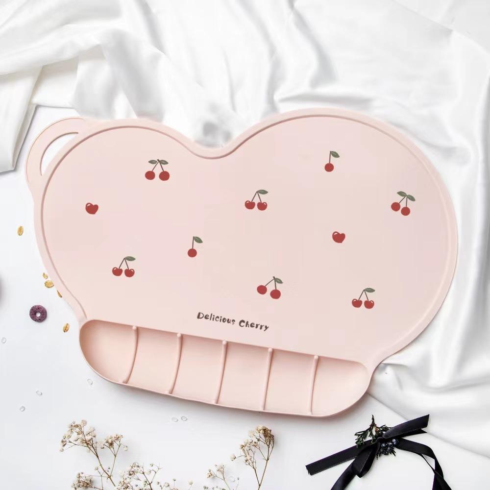 Водонепроницаемые салфетки Cloud, маслянистые силиконовые коврики для столовых приборов, легко моющиеся детские коврики для столов, для студентов