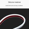 Adhesives Bendable Sealing Strip Strips Bathroom Water Stopper  Dry and Wet Separation