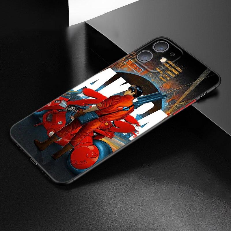 Чехол Akira 1988 для Apple iPhone 12 13 Mini 11 Pro Max XR X XS MAX 8 7 6S 6 Plus SE 5S 5 2020, мягкий черный чехол из ТПУ