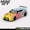 МИНИ ГТ (742) 1:64 Nissan LB Silhouette WORKS GT 35GT-RR Версия 1 LBWK KUMA Литая модель
