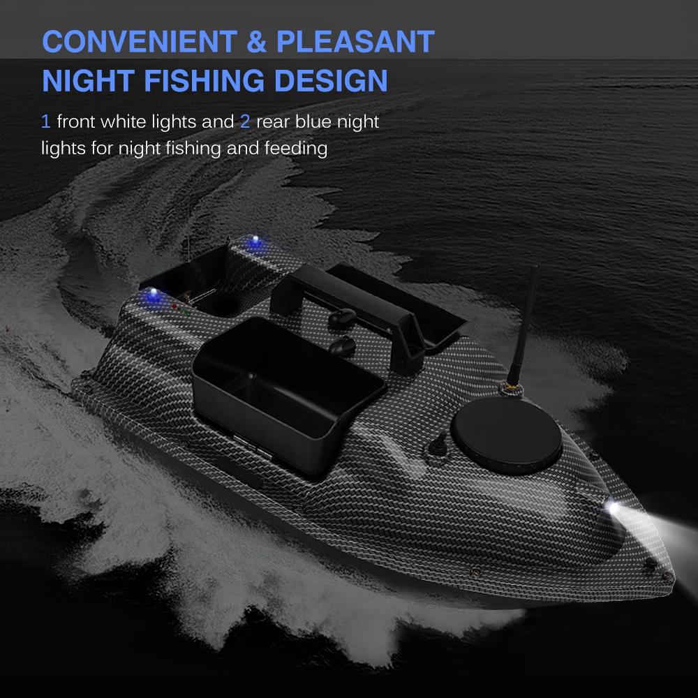 Лодка для наживки с GPS и 3 контейнерами для наживки Беспроводная лодка для наживки с функцией автоматического возврата