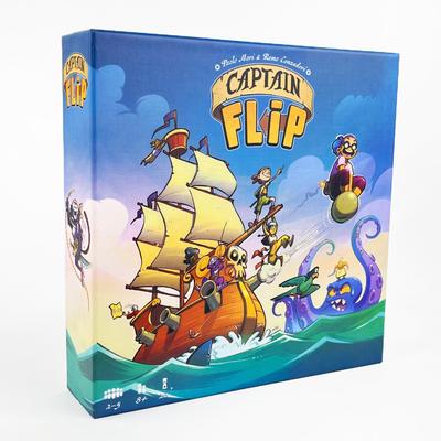 Настольная игра Captain Flip Карточная игра для всей семьи для 2-5 игроков Стратегические настольные игры