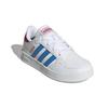 adidas Neo Breaknet Синтетическая кожа Устойчивая к истиранию Устойчивая к истиранию Низкие кеды для скейтбординга Белый Синий Детские GW2890