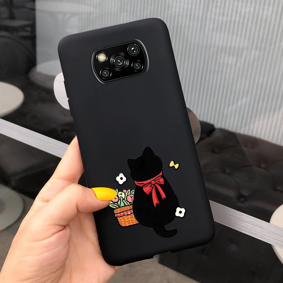 Чехол для Poco X3 Pro Силиконовый Мягкий Задняя крышка телефона Для Xiaomi Poco X3 NFC Популярные Fundas Для Xiomi Mi Poco X3 X 3 X3NFC X3Pro Coque