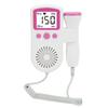 Fetal Heartbeat Monitor LCD Screen Ultrasound High Sensitivity 3.0 MHz Probe Waterproof Low Noise