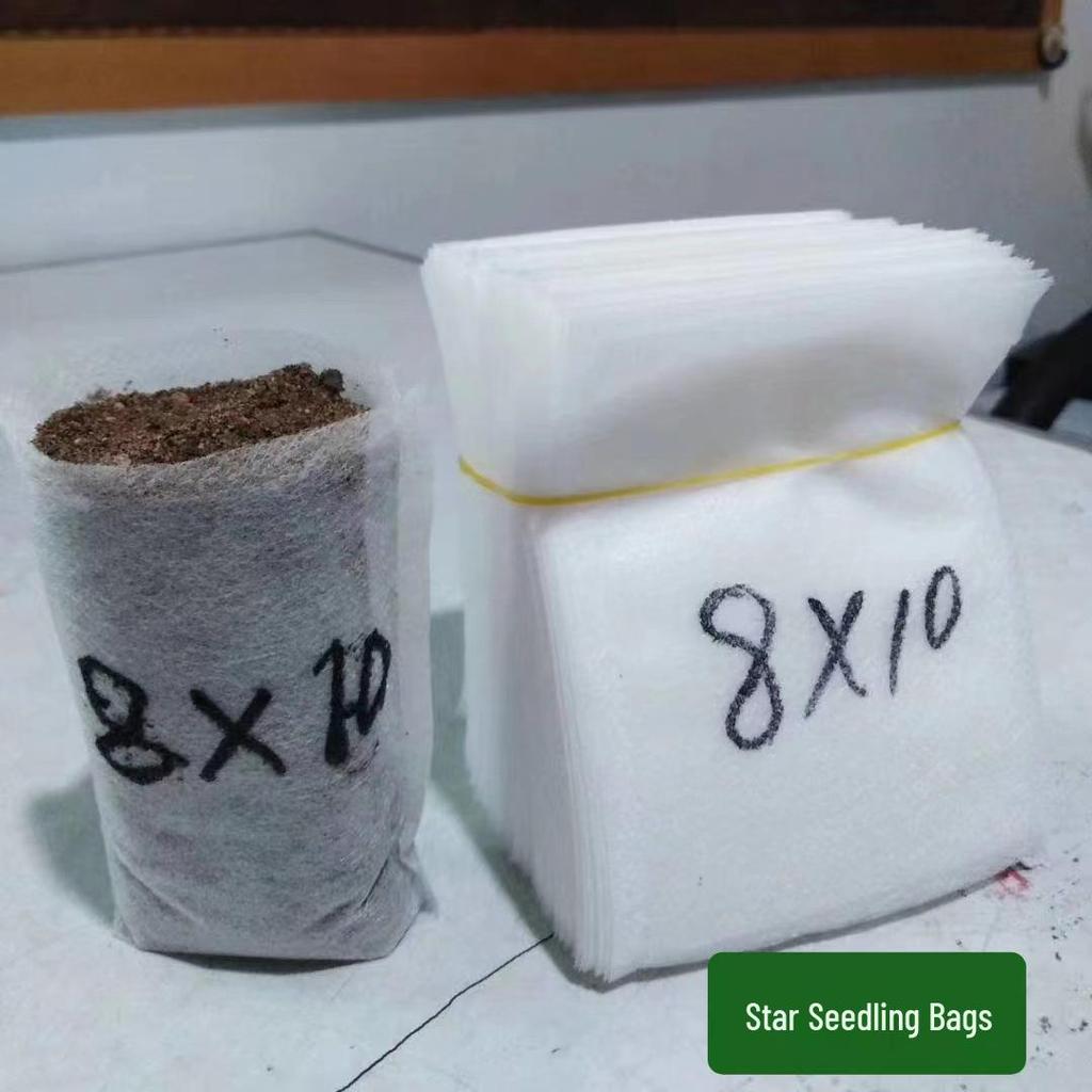 Biodegradable Non-Woven Seedling and Nutrient Cup with Selectable Size - Eco-Friendly Flower Pot