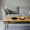 No-brand silicone heat-resistant pot mat black material dishwasher safe heat insulation function kitchen non-slip pad ideal placing cooking utensils