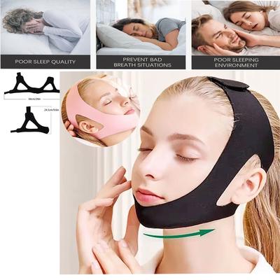Adjustable Anti Snoring Strap Mouth Breathe Correction Chin Strap Mouth Guard Treatment Relieve Snore Improve Sleeping Tools 3